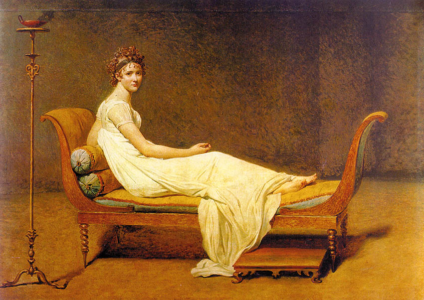 Portrait of Madame Recamier